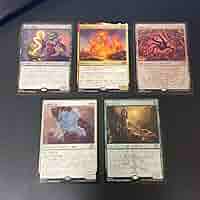 MTG MH3 カード五枚セット　火の怒りのタイタン、フレージ Amazon.co.jp: MTG MH3 カード五枚セット 火の怒りのタイタン